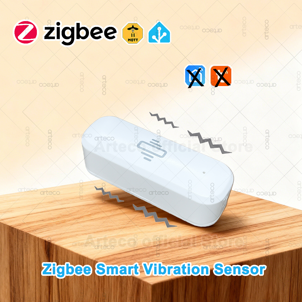 Home Security Home Assistant - ZigBee Smart Vibration Sensor Real Time