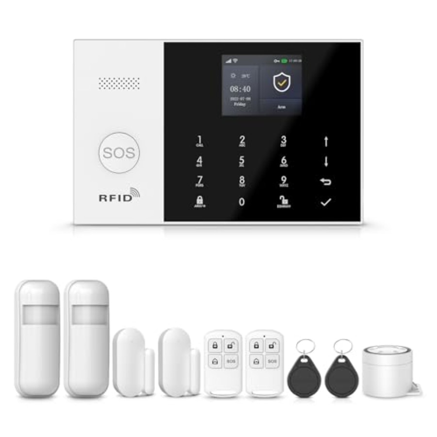 Home Security For Apartments - Wireless Alarm System for home and