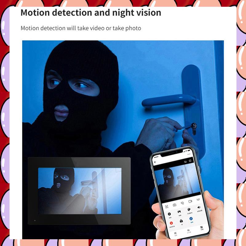 Home Security Uk - A72Z TUYA Wifi Video Doorbell Intercom