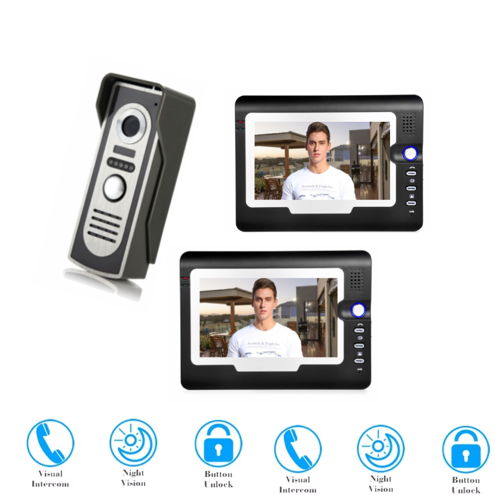 Home Security Uk - SmartYIBA 7 inch Color Video Doorbell