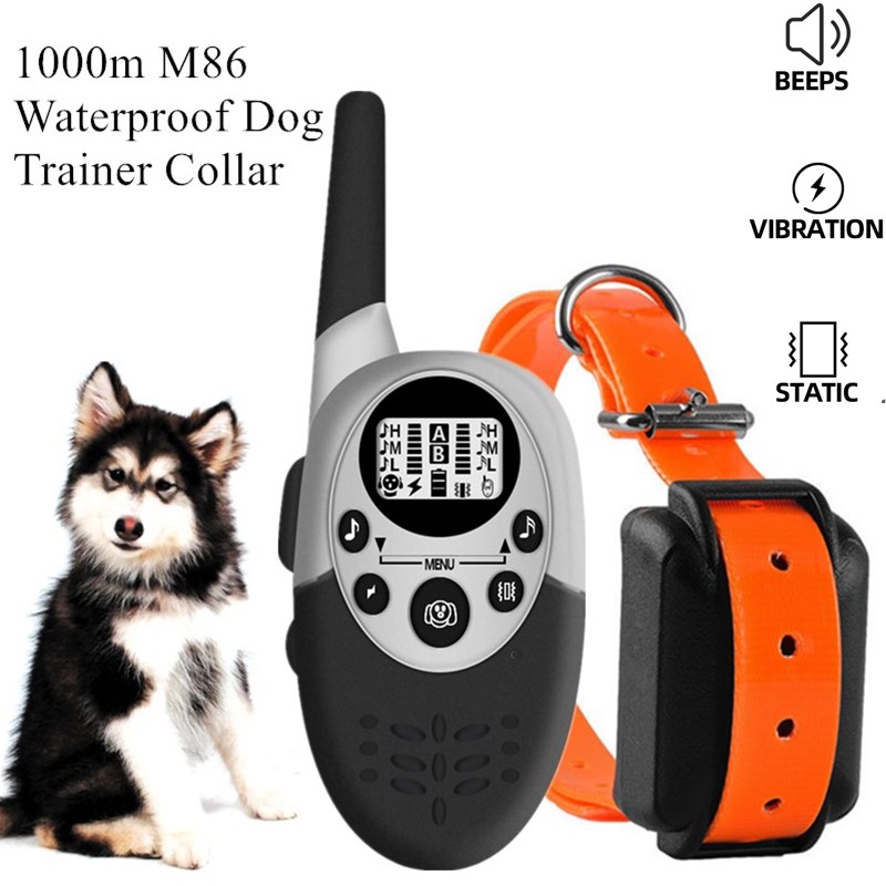 Barking Dog Alarm - 1000M Remote Control Dog Training Collar