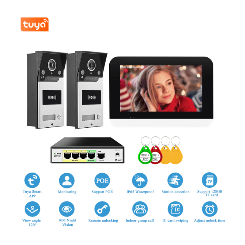 TUYA 1080P Wifi Video Doorbell - Home Security Uk ulasan dan harga