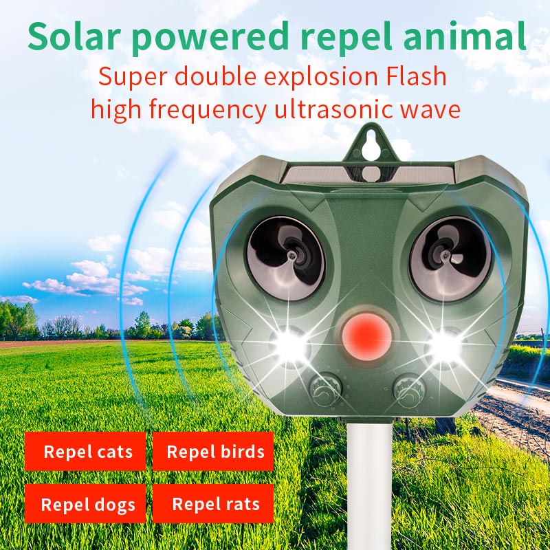 Ultrasonic Repellent Tool Sola - Pet Immune Pir Sensor ulasan dan harga