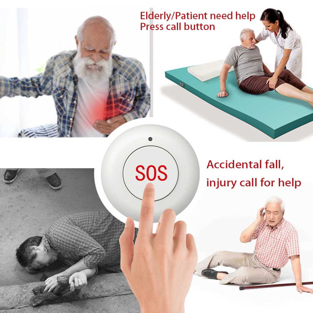 Wireless SOS Button Smart Home - Home Security Home Assistant ulasan dan harga