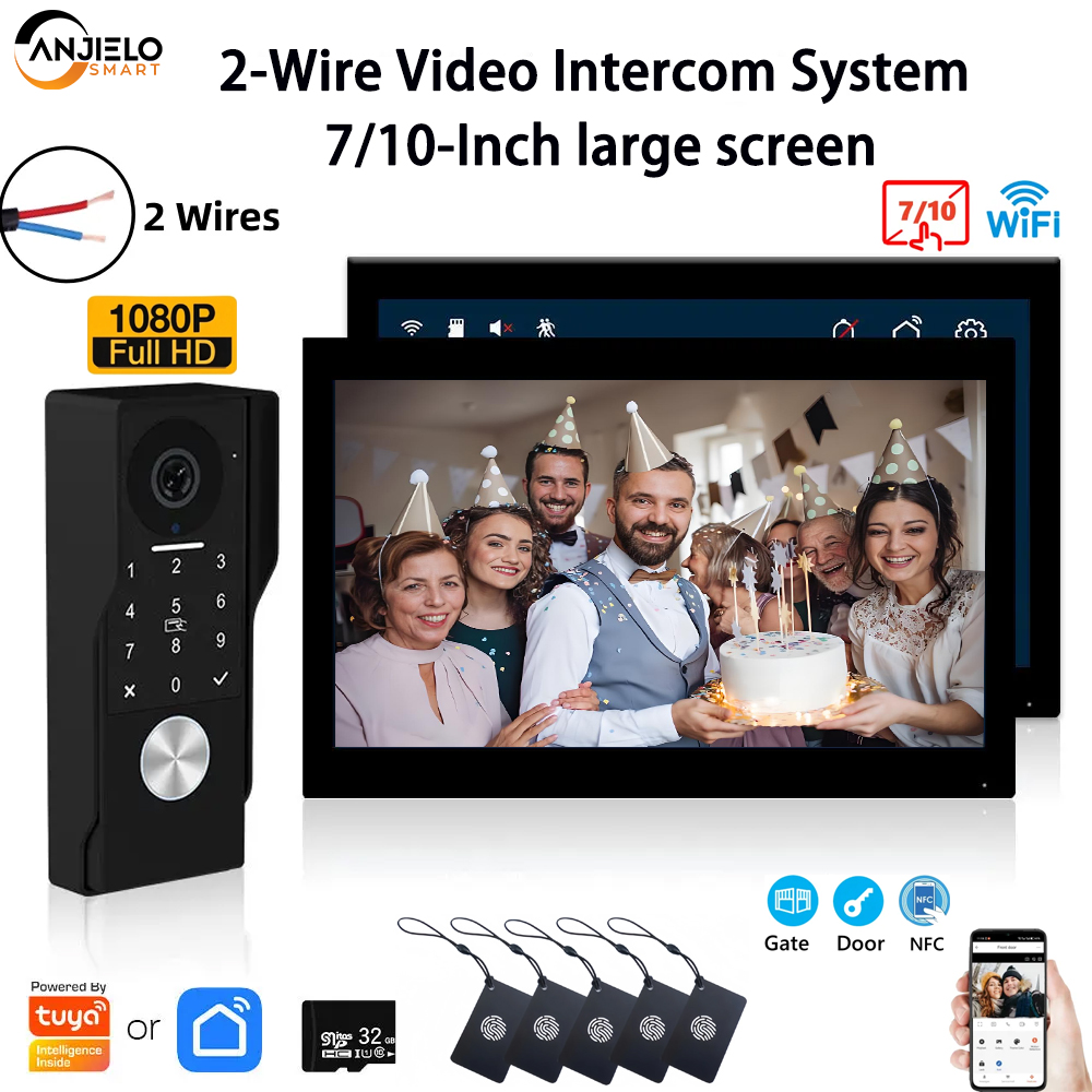 ANJIELO SMART Doorbell Video I - Home Security Uk ulasan dan harga