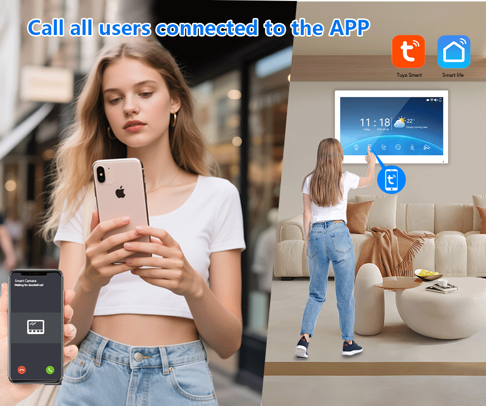 ANJIELO Tuya WiFi 1080P Video  - Home Security Uk ulasan dan harga