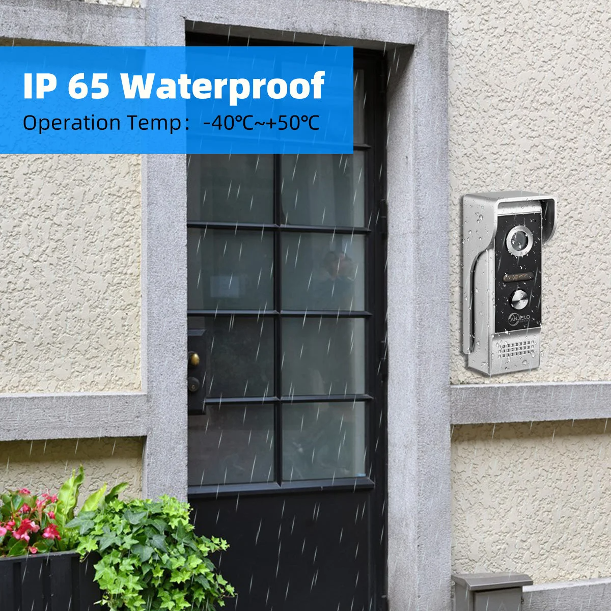 ANJIELO Tuya WiFi 1080P Video  - Home Security Uk ulasan dan harga