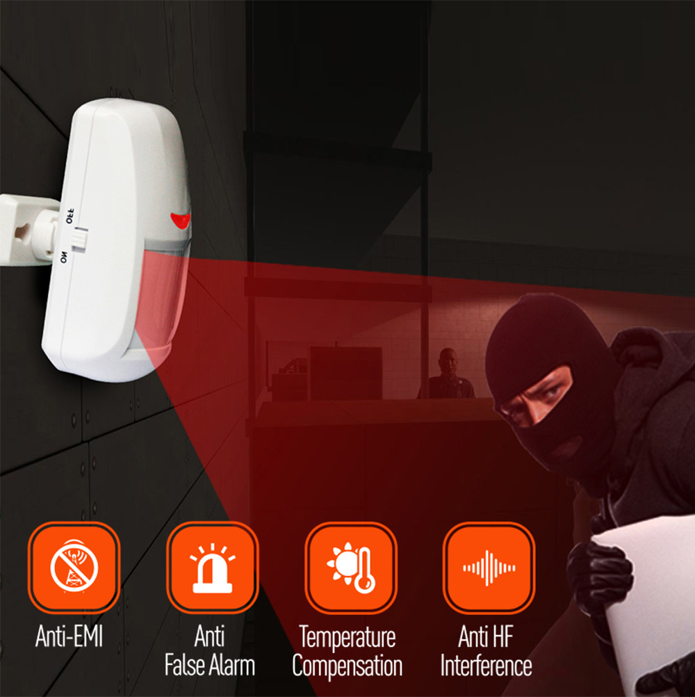 PGST Tuya 433MHz Smart Life Ho - Pet Immune Pir Sensor ulasan dan harga