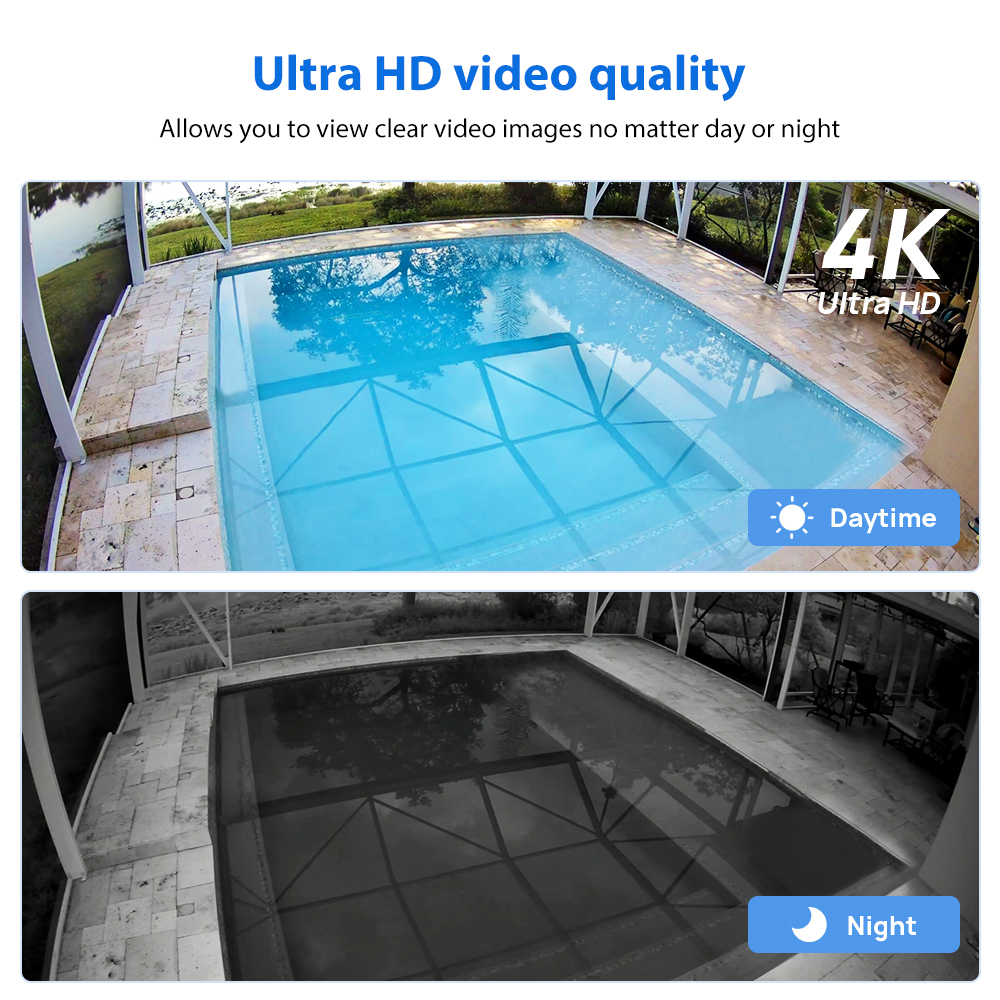 Vikylin 8MP IR Night Vision Mi - Home Security Online ulasan dan harga