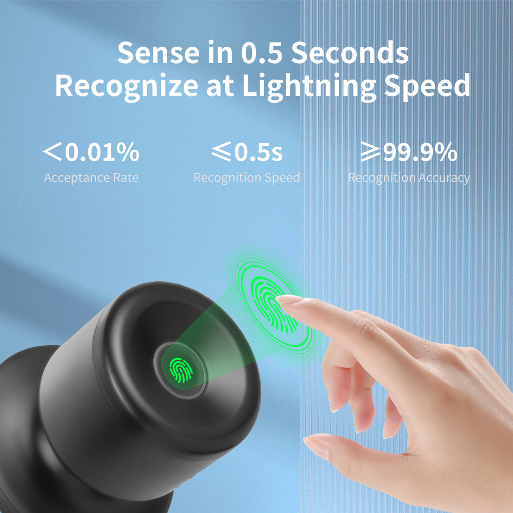 Tuya Smart Door Lock Fingerpri - Home Security For Apartments ulasan dan harga