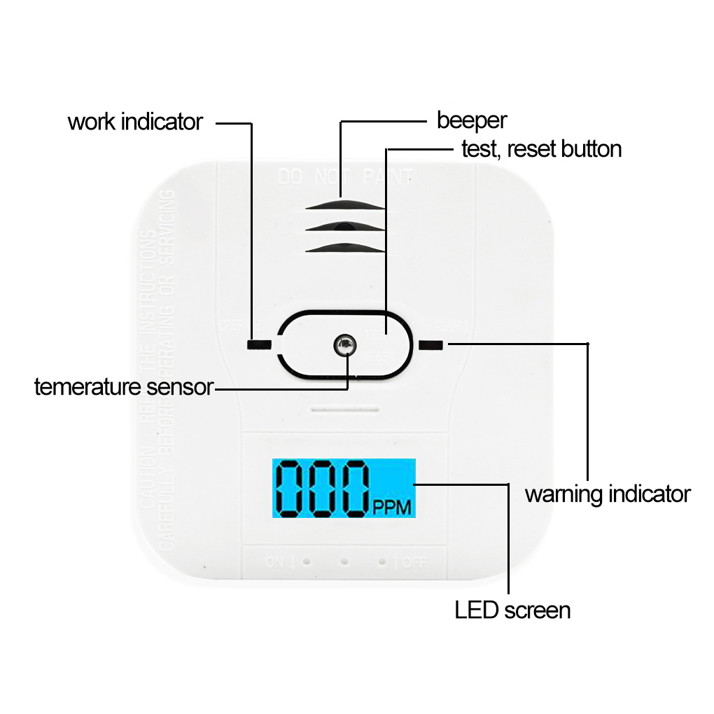 Wireless Alarm Combination Air - Home Security Alarm ulasan dan harga
