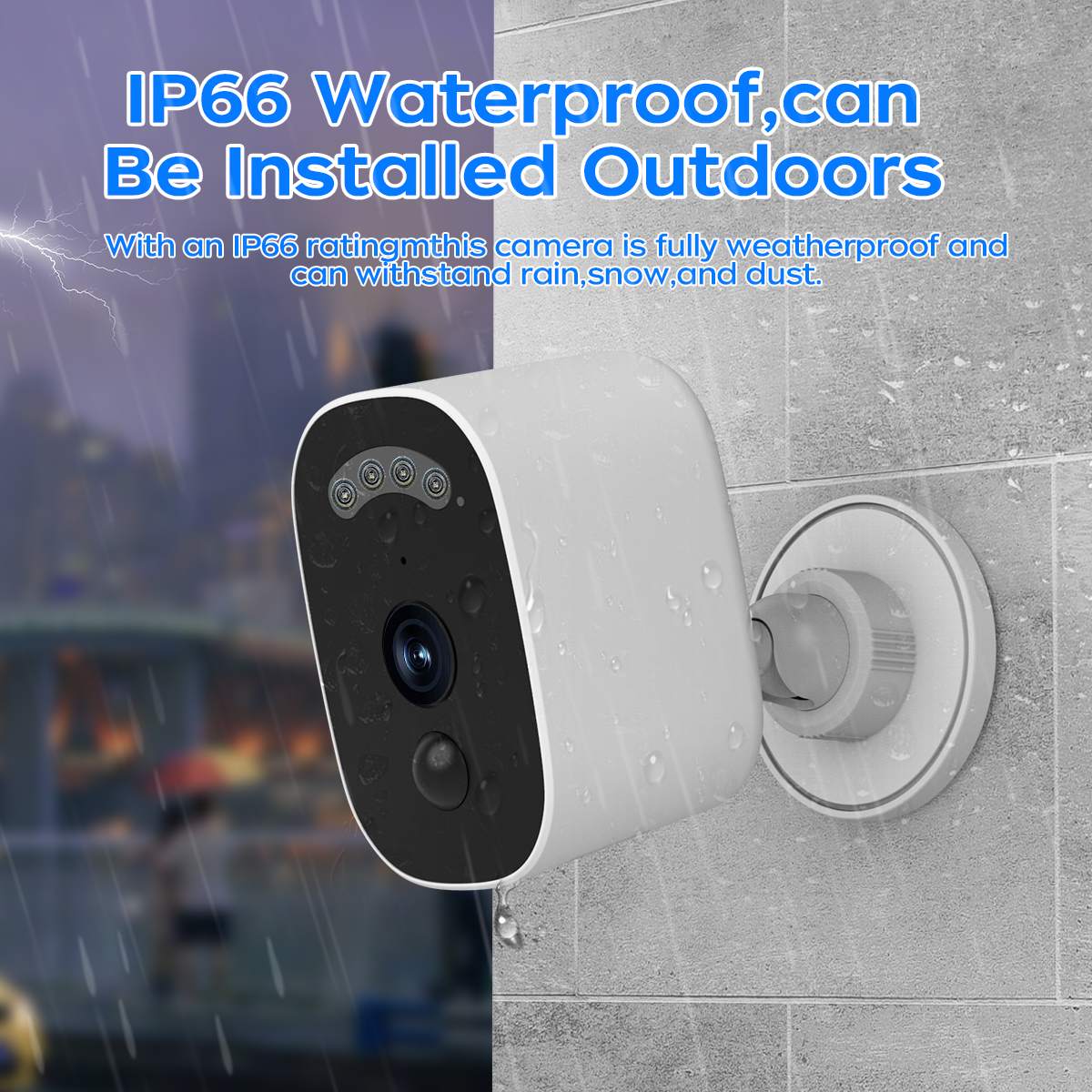 Jooan 3K HD Solar Security Cam - Home Security For Apartments ulasan dan harga