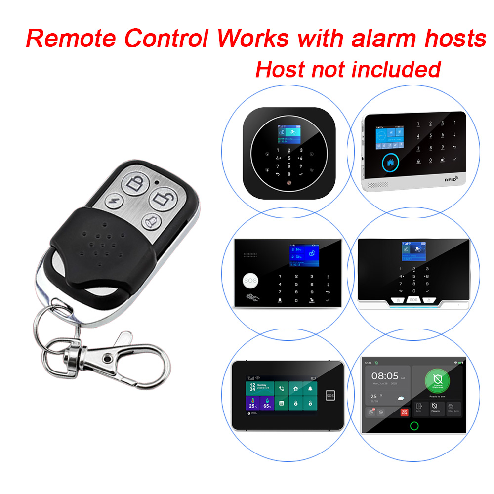 433MHz Wireless Remote Control - Home Security Alarm ulasan dan harga