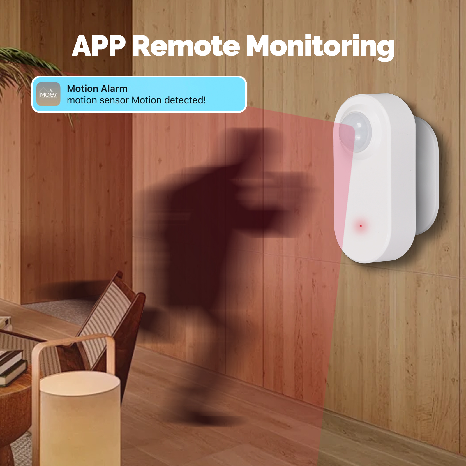 MOES Zigbee Motion Sensor,Wire - Home Security Battery ulasan dan harga