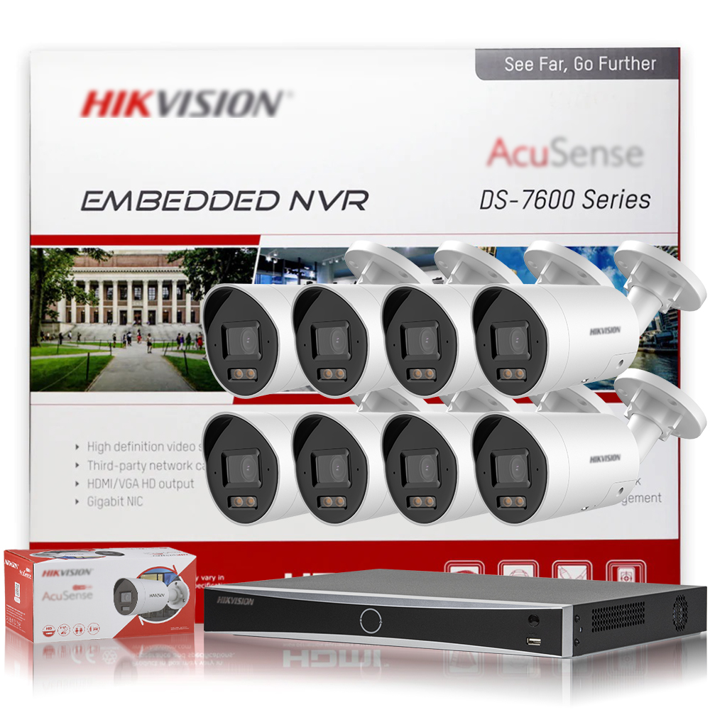 Hikvision 4K 8MP POE CCTV Secu - Home Security Online ulasan dan harga