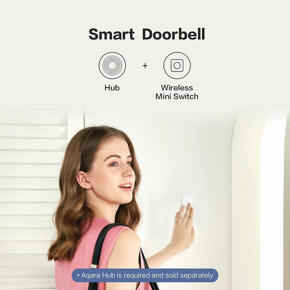 Aqara Smart Wireless Mini Swit - Mi Home Security Xiaomi ulasan dan harga