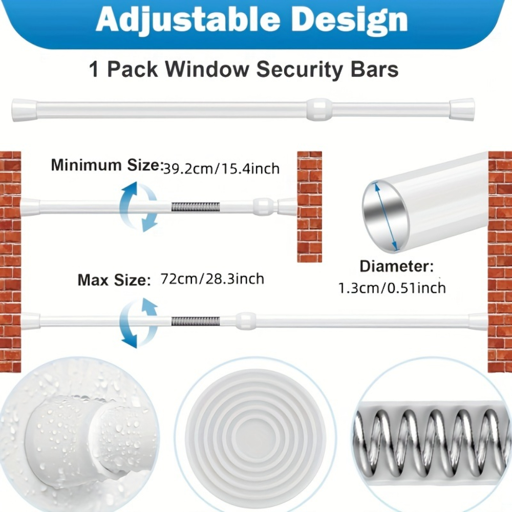 Adjustable Metal Window & Door - Home Security Tips ulasan dan harga
