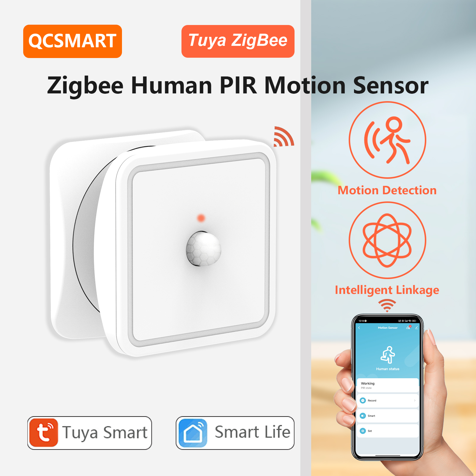 Tuya ZigBee Human Motion Senso - Home Security Home Assistant ulasan dan harga
