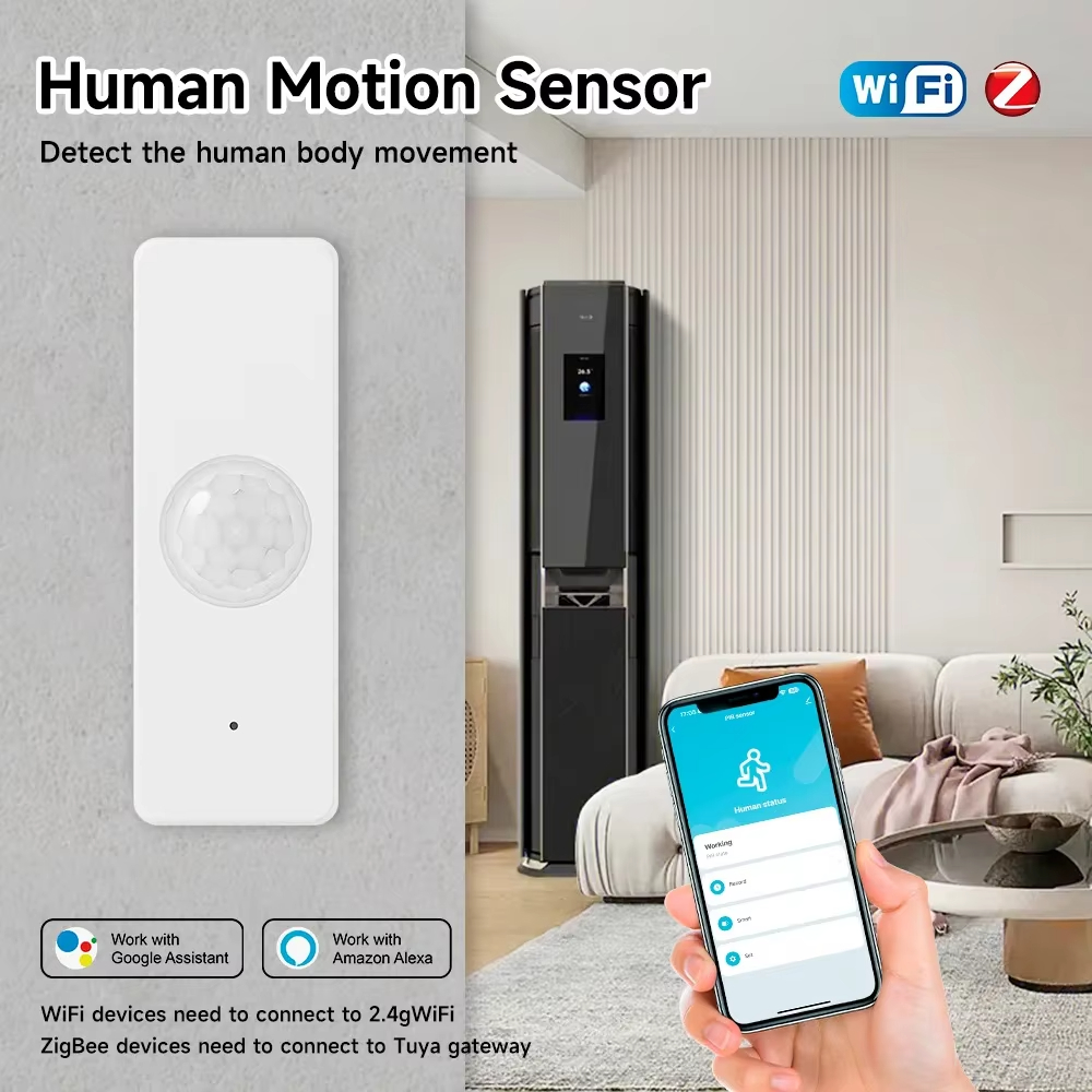 Tuya WiFi Zigbee PIR Motion Se - Home Security Home Assistant ulasan dan harga
