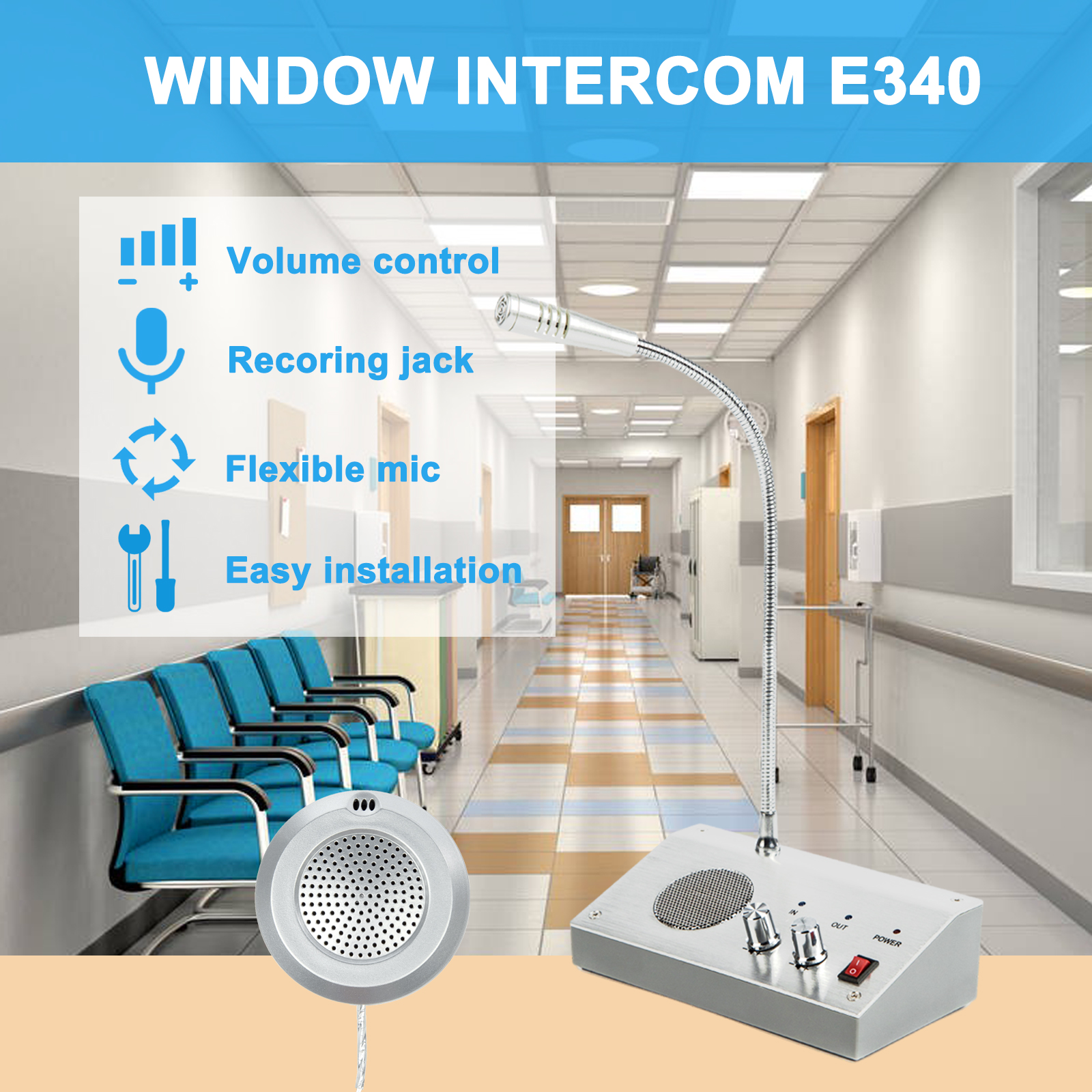 E340 Home Security Dual-way In - Home Security Home Assistant ulasan dan harga