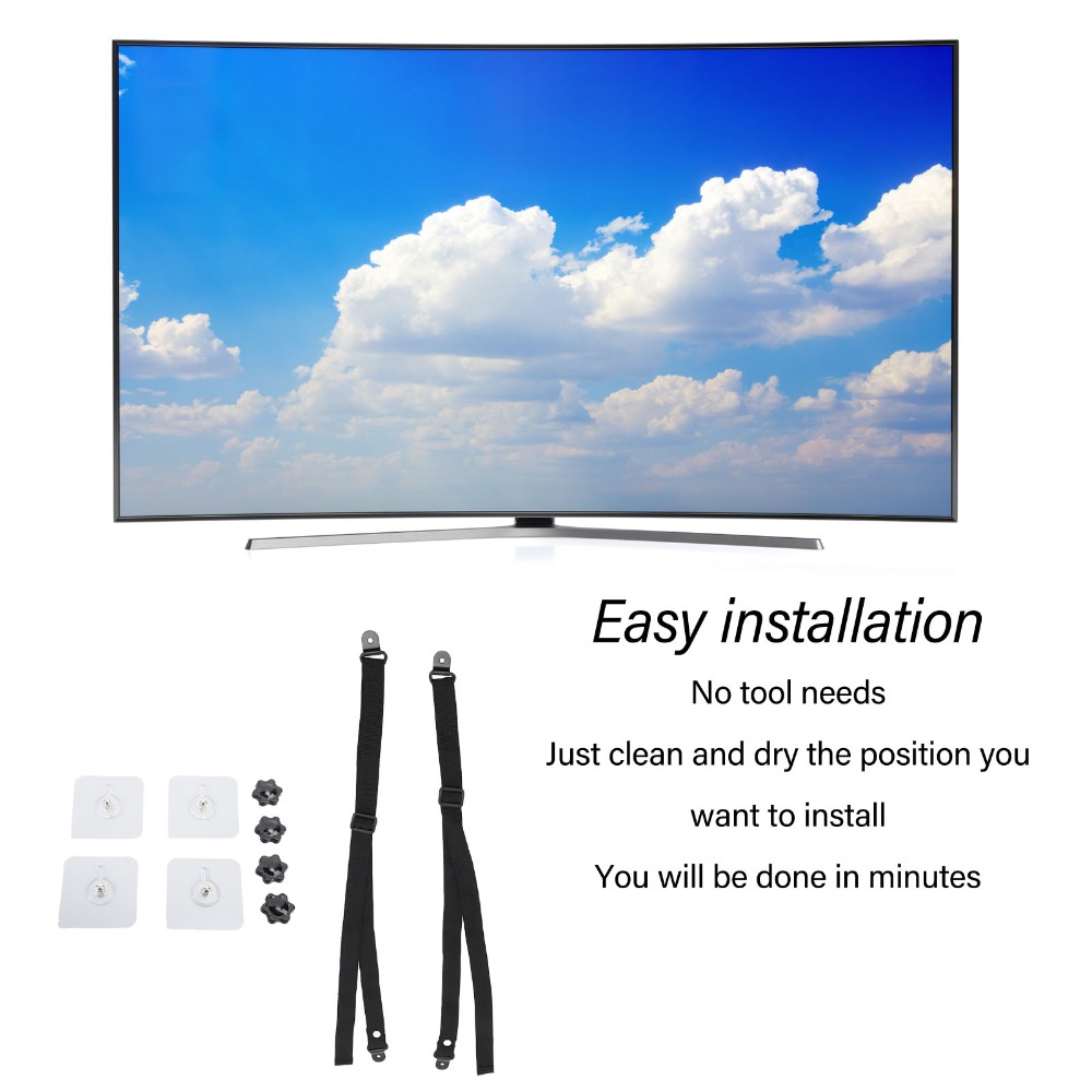 2Pcs Convenient Adjustable TV  - Home Security Tips ulasan dan harga