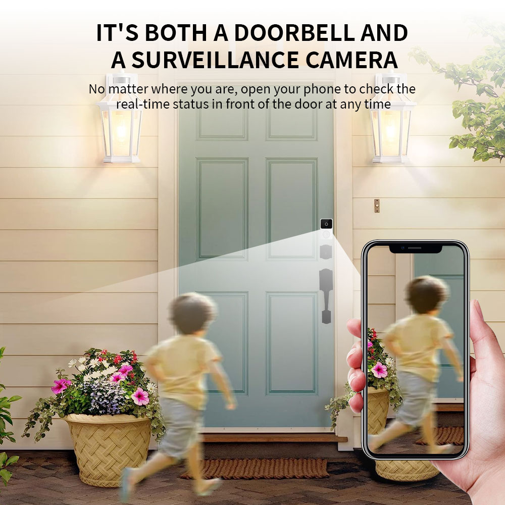 H5 Wireless Smart Video Doorbe - Home Security For Apartments ulasan dan harga