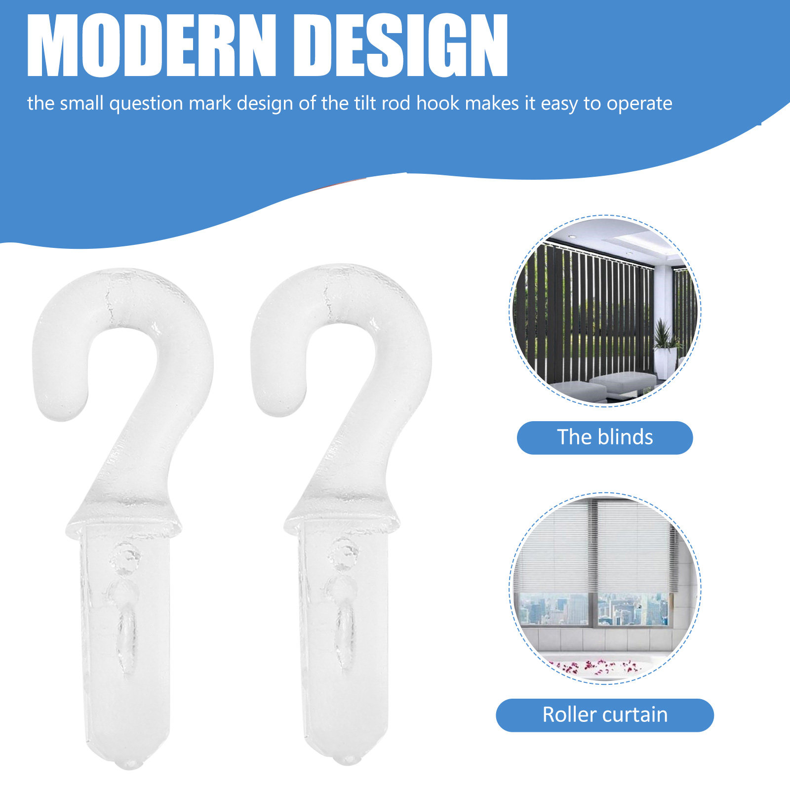 10Pcs Window Blind Wand Hook T - Home Security Tips ulasan dan harga