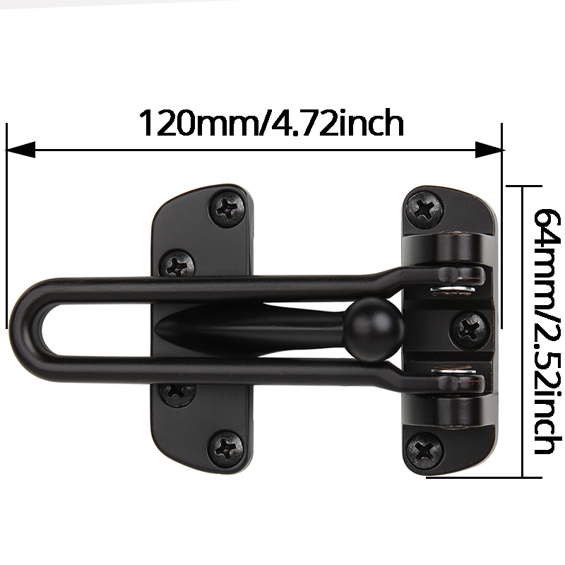 1pc Door Latch Lock Heavy Duty - Home Security For Apartments ulasan dan harga