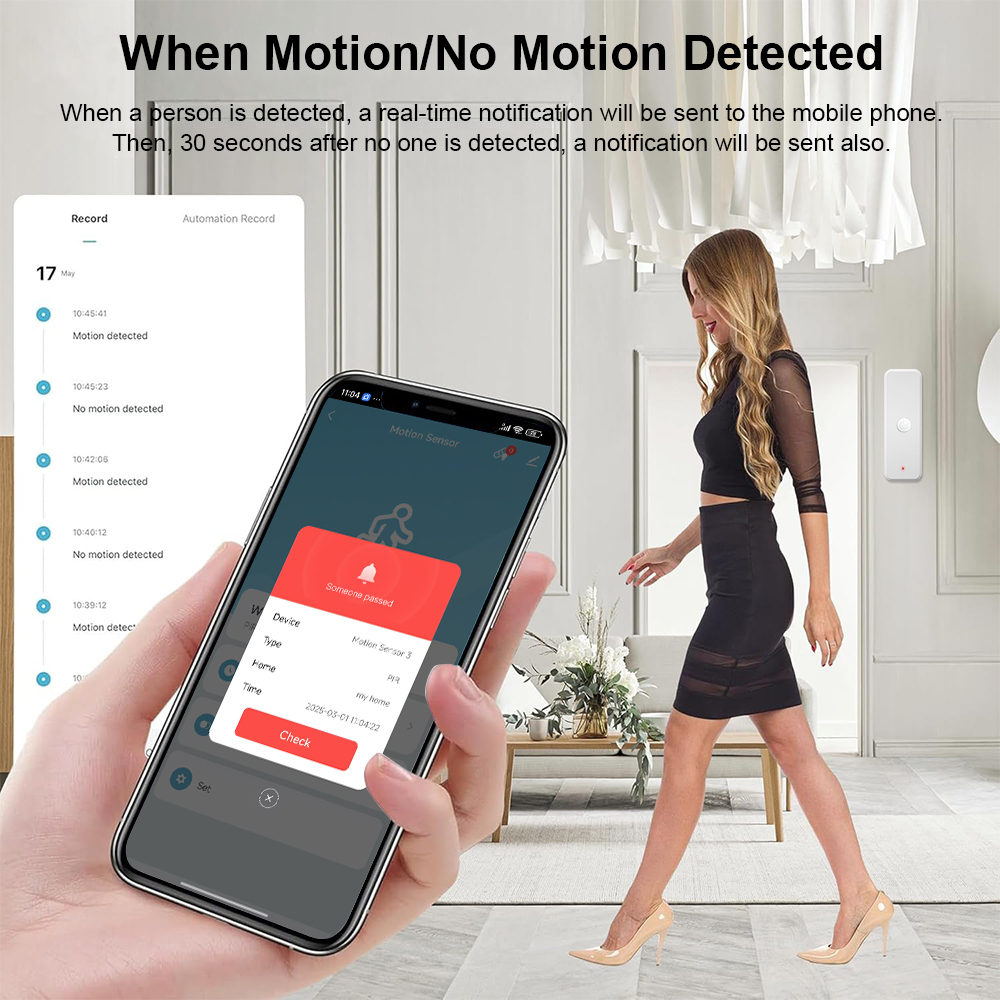 New Tuya WiFi PIR Motion Detec - Home Security Alarm ulasan dan harga