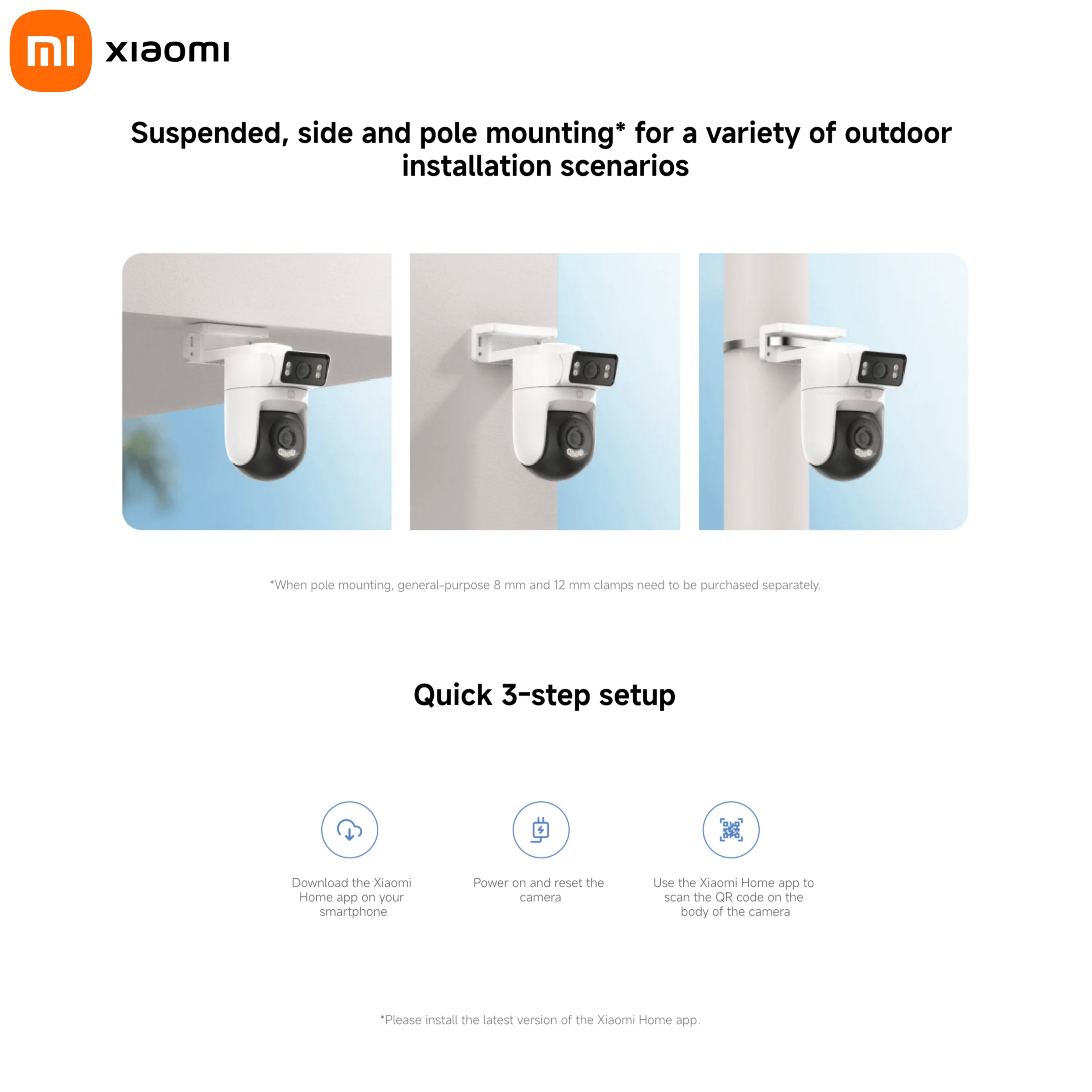 Xiaomi Outdoor CW500 Dual Came - Mi Home Security Xiaomi ulasan dan harga