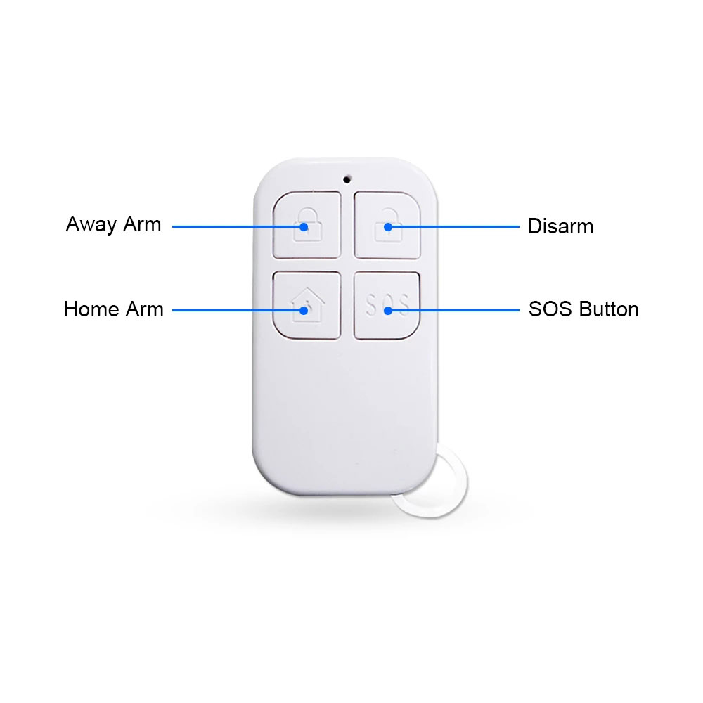 433MHz Wireless Remote Control - Home Security Home Assistant ulasan dan harga