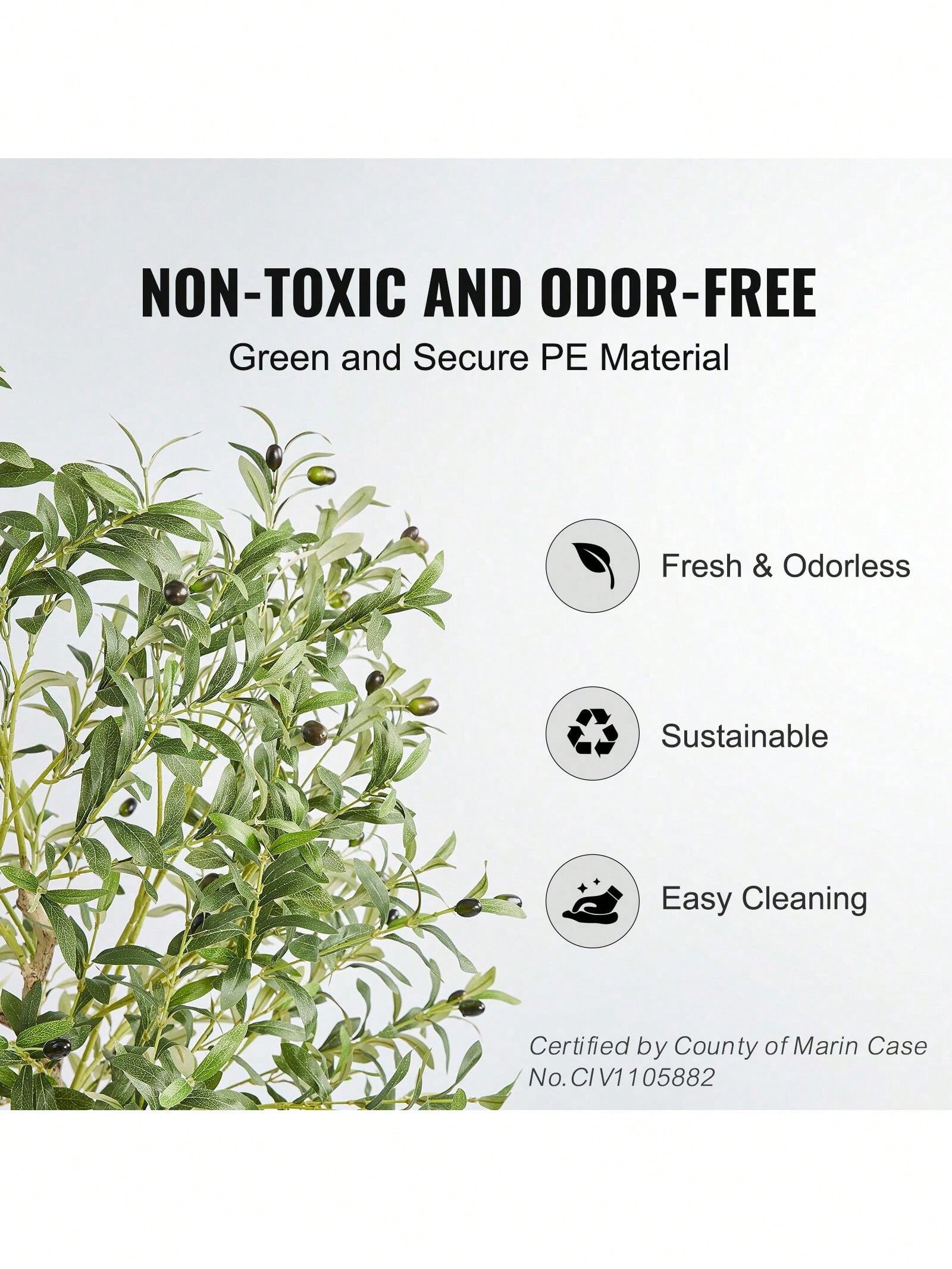 Artificial Olive Tree, 5ft & 6 - Home Security Tips ulasan dan harga