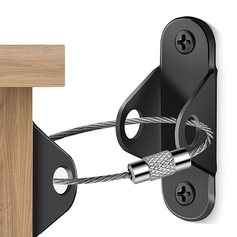 1Set Anti-Tip Furniture Anchor - Home Security Tips ulasan dan harga