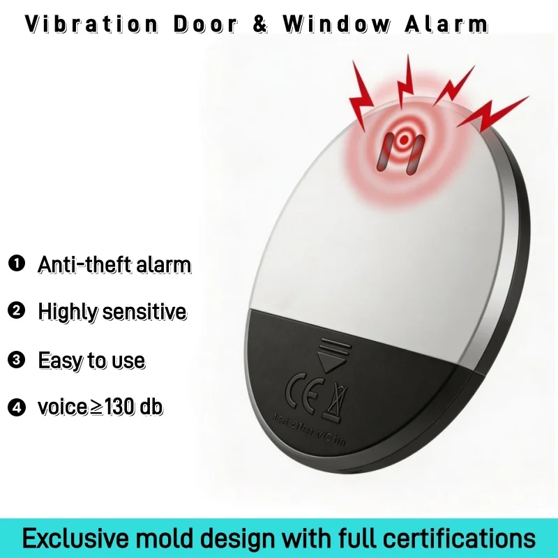 Travel Vibration Door Window A - Home Security Alarm ulasan dan harga