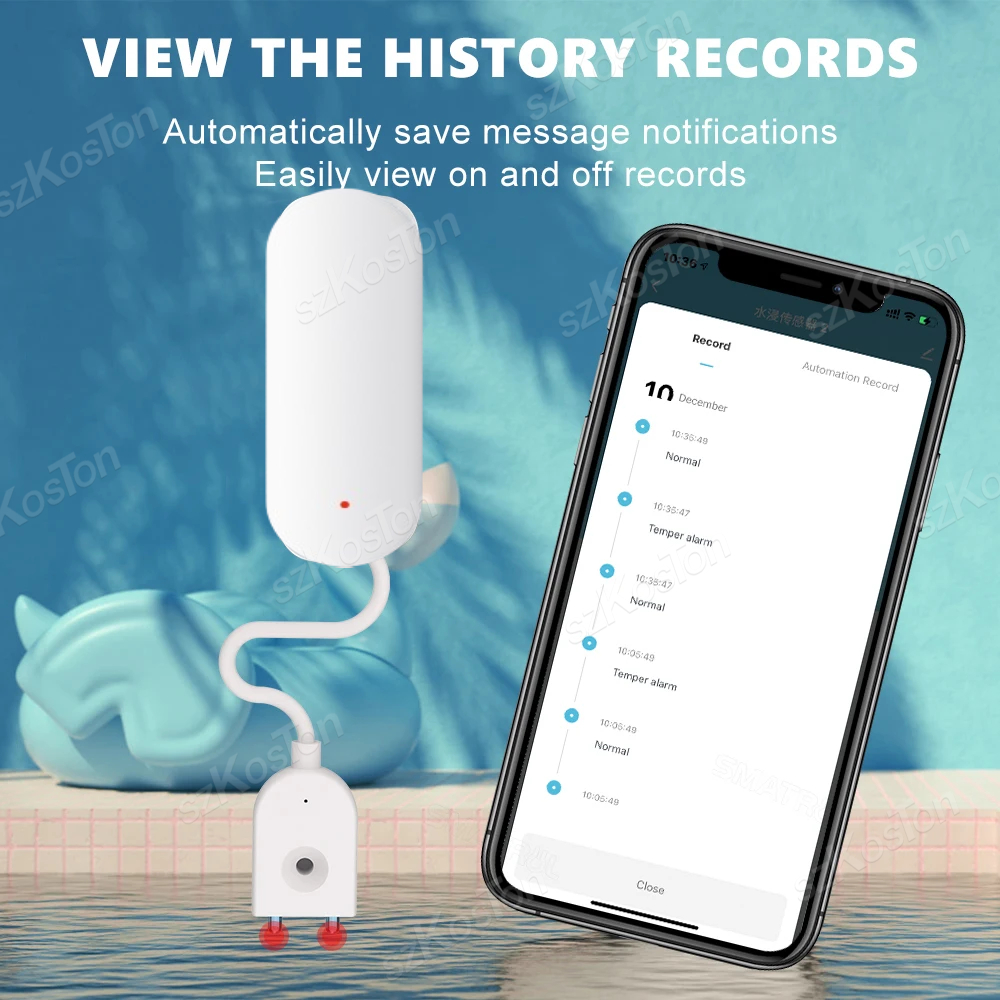 eWeLink APP Water Leak Detecto - Home Security Home Assistant ulasan dan harga