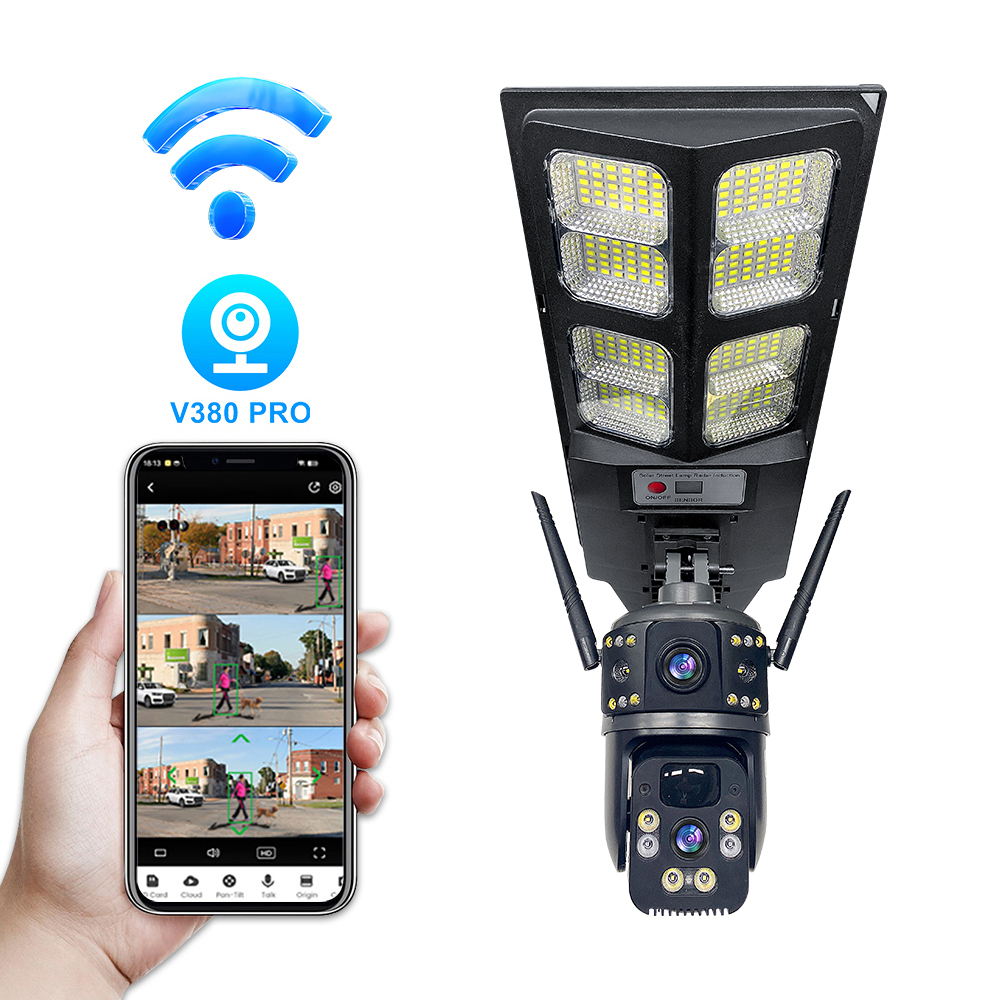 3MP 4G Dual Lens Camera Securi - Home Security For Apartments ulasan dan harga