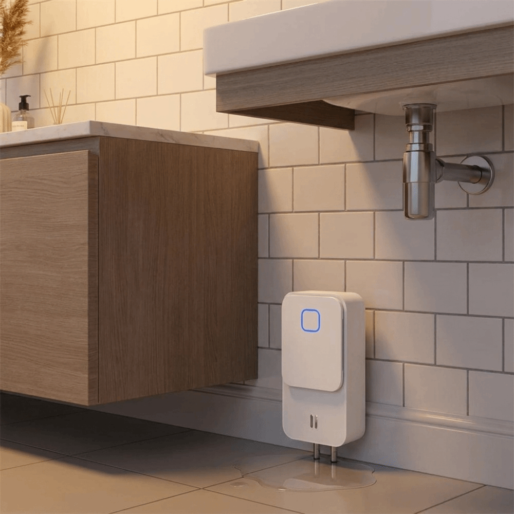 WiFi-Connected WiFi Water Imme - Home Security Alarm ulasan dan harga