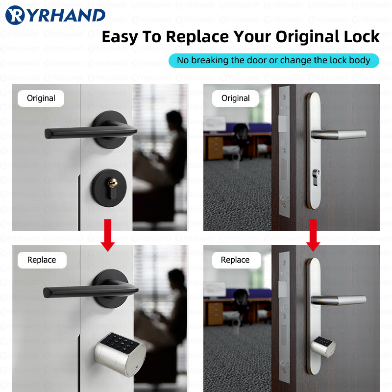 Smart Euro Cylindrical Door Lo - Home Security Battery ulasan dan harga