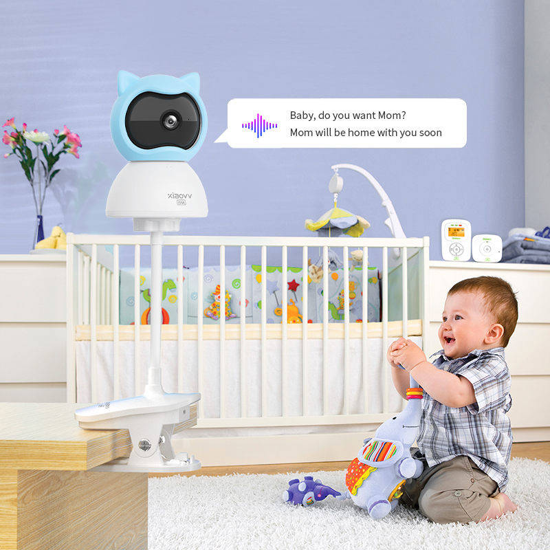 4MP WiFi xiaovv indoor Baby Mo - Home Security For Apartments ulasan dan harga