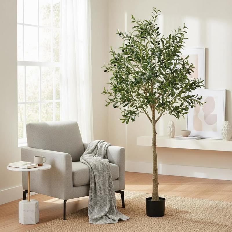 Synthetic Olive Shrub 72 Inch  - Home Security Tips ulasan dan harga