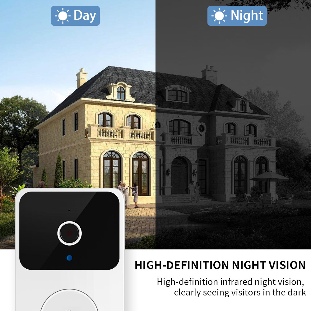 M8 Wireless Smart Video Doorbe - Home Security For Apartments ulasan dan harga