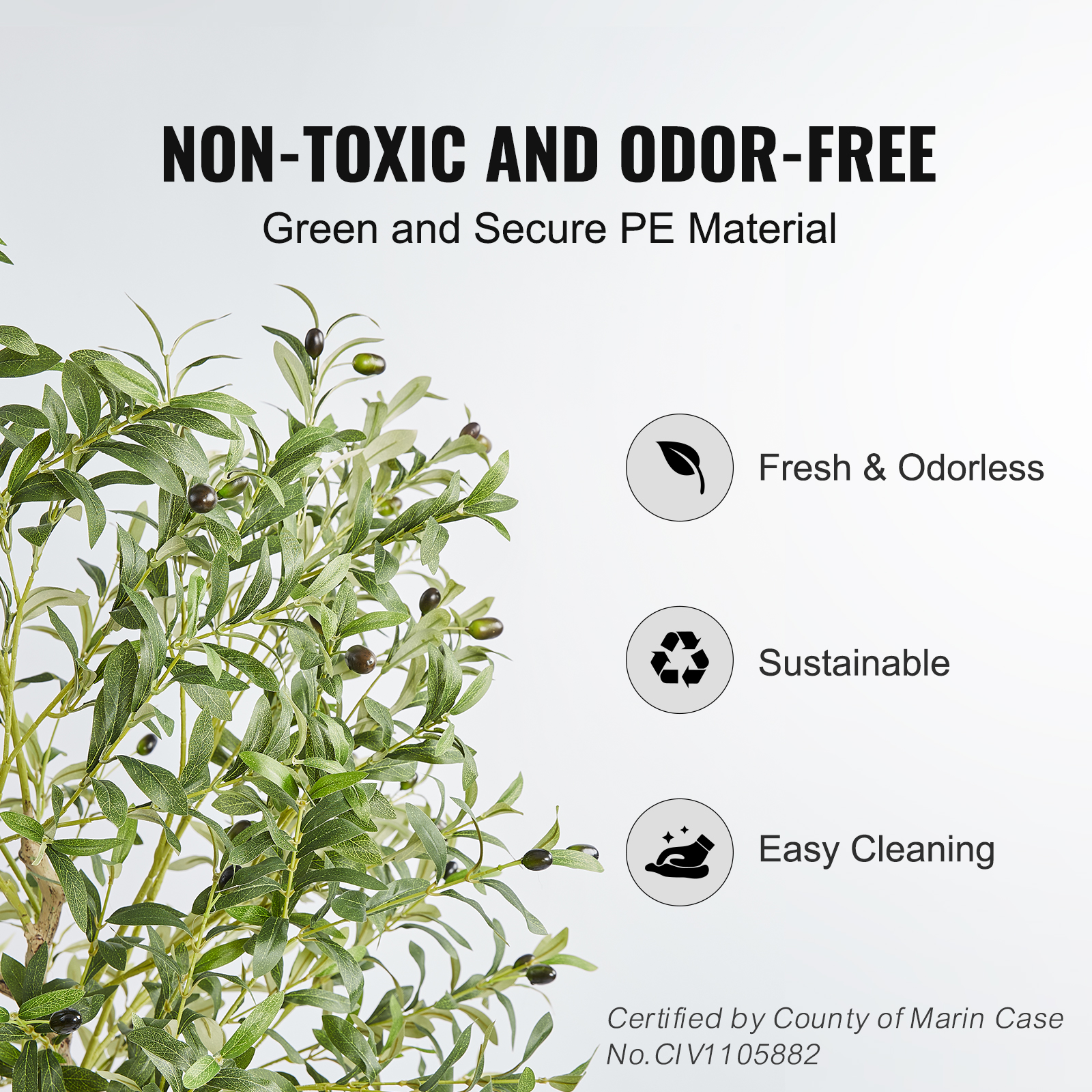 SucceBuy Artificial Olive Tree - Home Security Tips ulasan dan harga