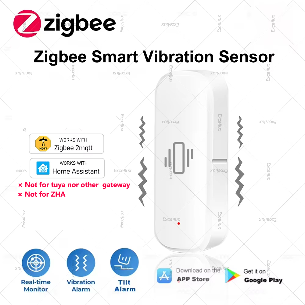 Zigbee Smart Vibration Sensor  - Home Security Alarm ulasan dan harga