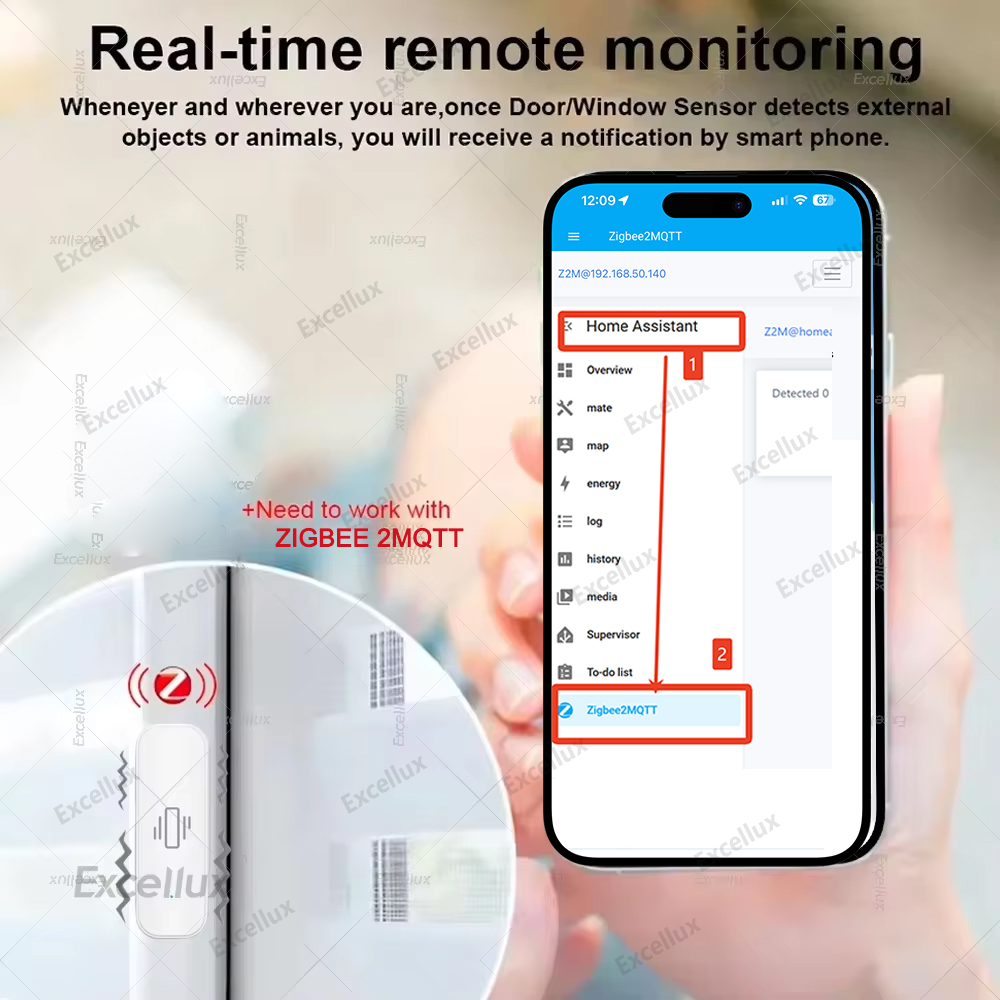 Zigbee Smart Vibration Sensor  - Home Security Alarm ulasan dan harga