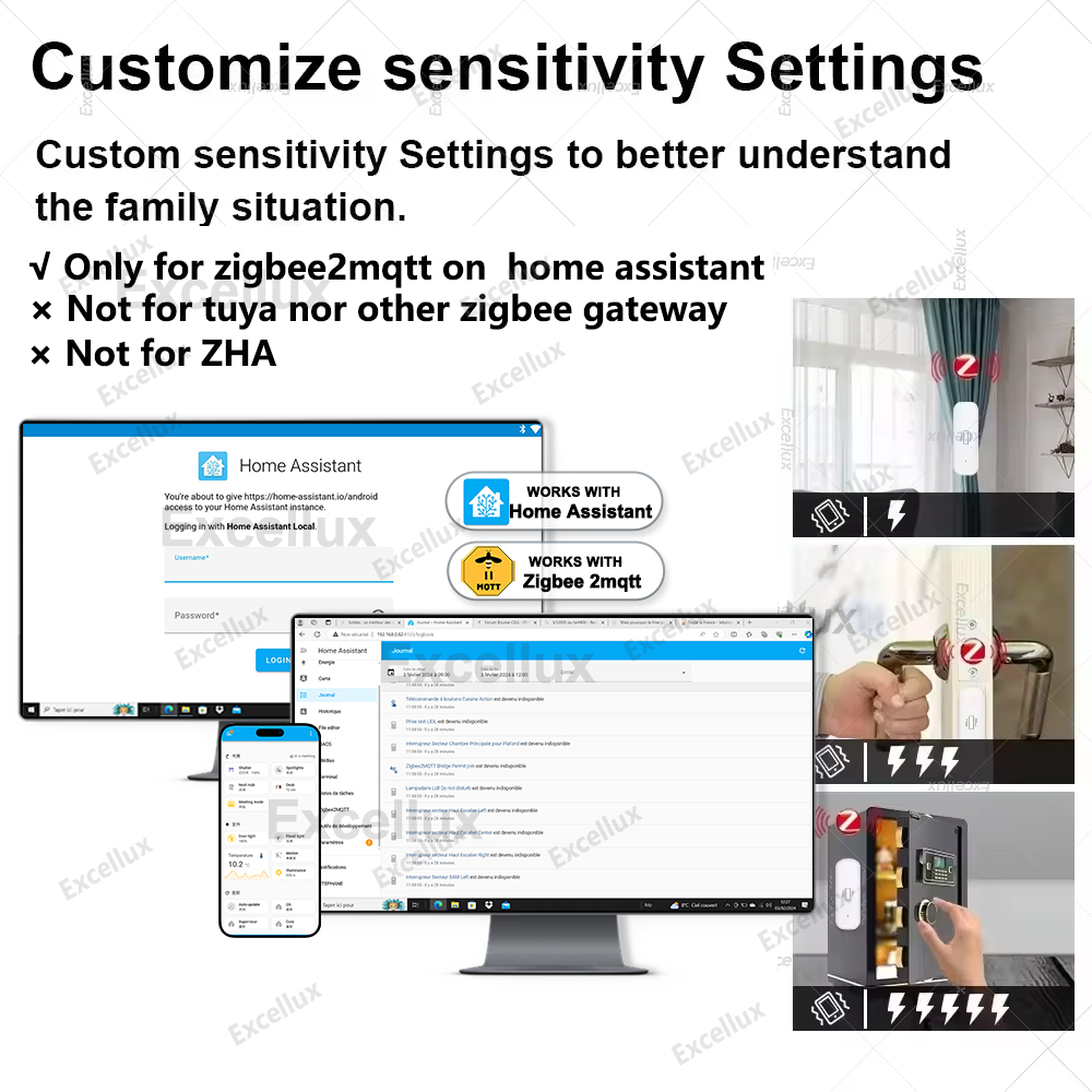 Zigbee Smart Vibration Sensor  - Home Security Alarm ulasan dan harga
