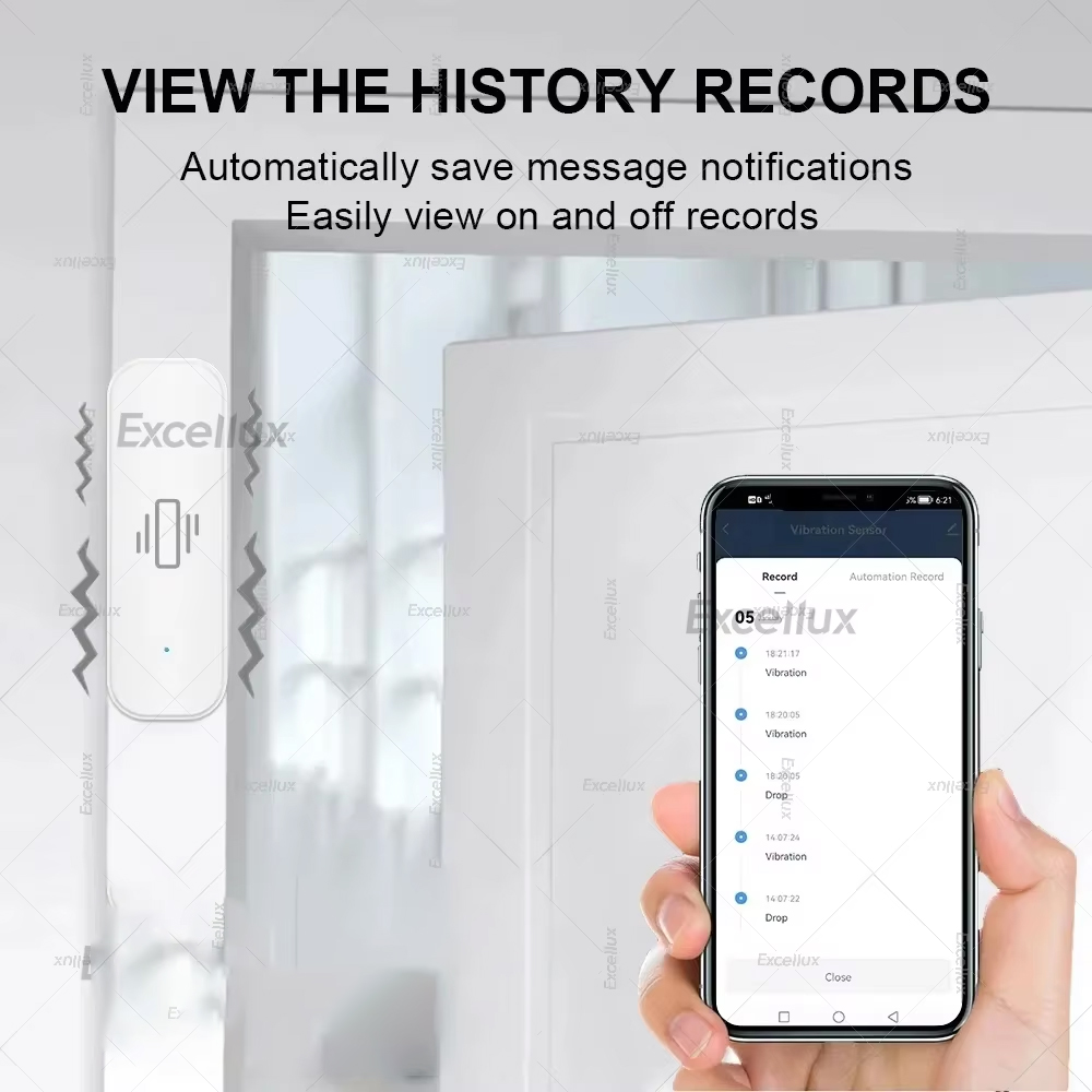 Zigbee Smart Vibration Sensor  - Home Security Alarm ulasan dan harga