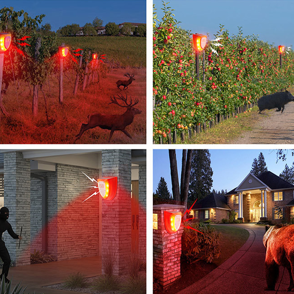 Outdoor Solar Alarm Waterproof - Barking Dog Alarm ulasan dan harga