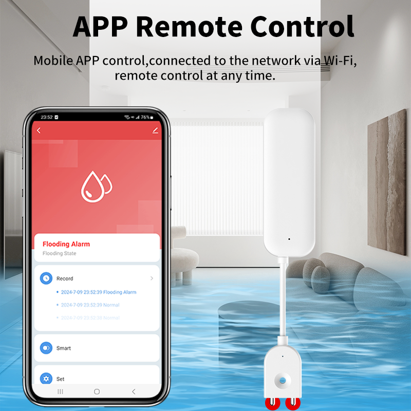 Tuya WiFi ZigBee Water Sensor  - Home Security Home Assistant ulasan dan harga