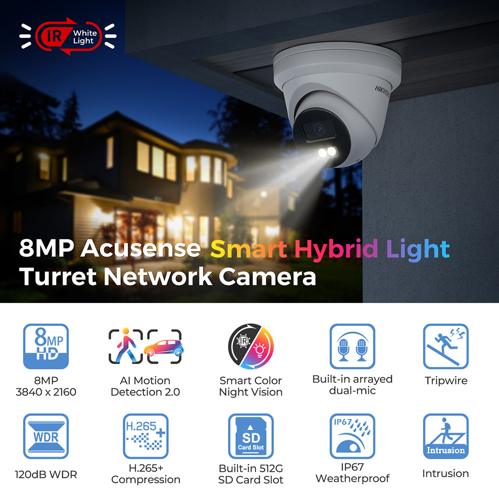 Hikvision DS-2CD2383G2-LI2U 8M - Home Security Online ulasan dan harga
