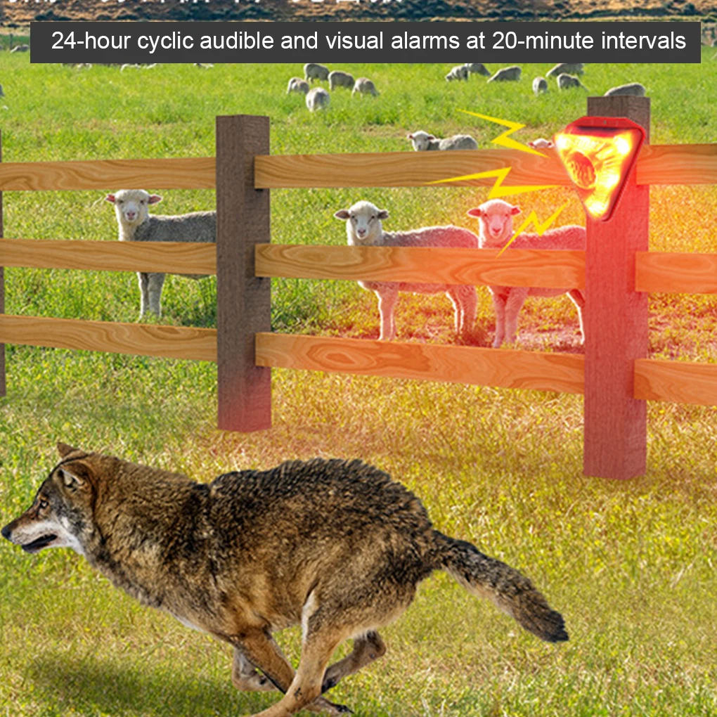 Outdoor Solar Alarm Light 6LED - Barking Dog Alarm ulasan dan harga